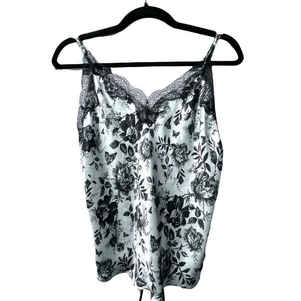 Victoria's Secret Floral Lingerie Cami Tank Top